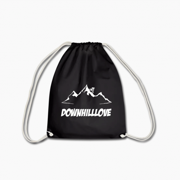 Schwarzer Downhill Beutel | Downhilllove